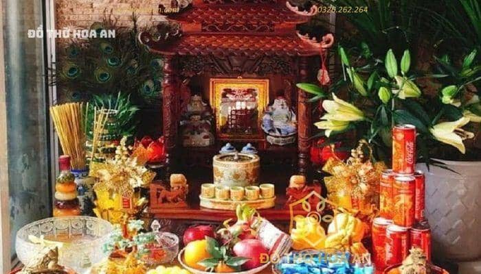Cách bày trí trọn bộ bàn thờ Thần Tài giúp gia chủ kích lộc chuẩn nhất