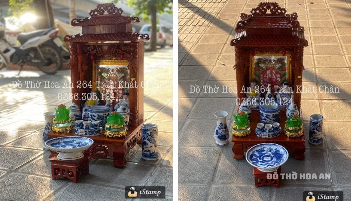 Bát hương thờ Thần Tài không quan trọng to hay nhỏ mà phải phù hợp với kích cỡ của ban thờ và đồ thờ