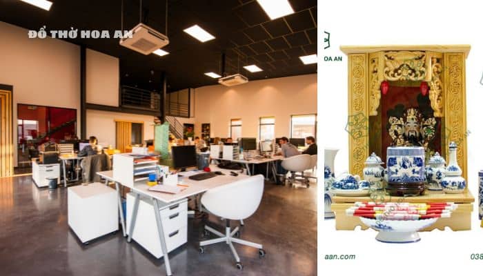 Loại hình văn phòng, dịch vụ nào cũng có thể thỉnh bàn thờ Thần Tài Loại hình văn phòng, dịch vụ nào cũng có thể thỉnh bàn thờ Thần Tài