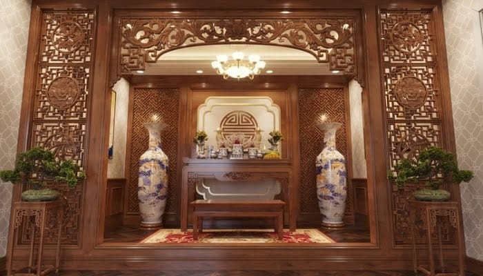 Không nên đặt phòng Thờ trên nhà vệ sinh Không nên đặt phòng Thờ trên nhà vệ sinh