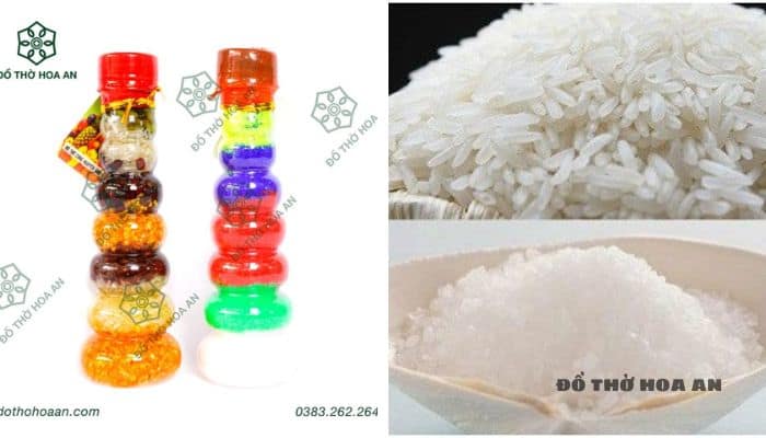 Xử lý gạo, muối sau khi cúng Xử lý gạo, muối sau khi cúng