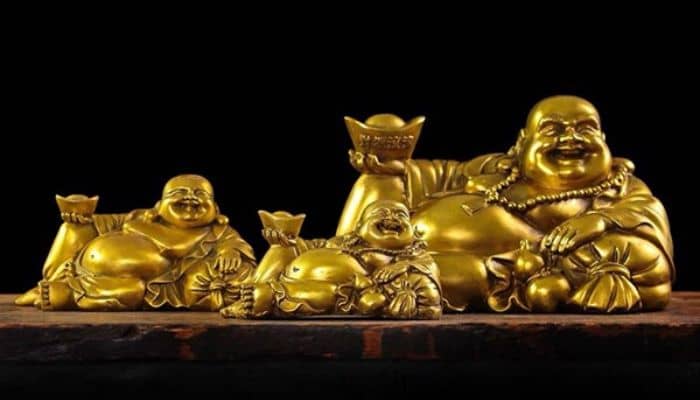 Tượng Di Lặc Tựa Bao Tài Lộc Tượng Di Lặc Tựa Bao Tài Lộc