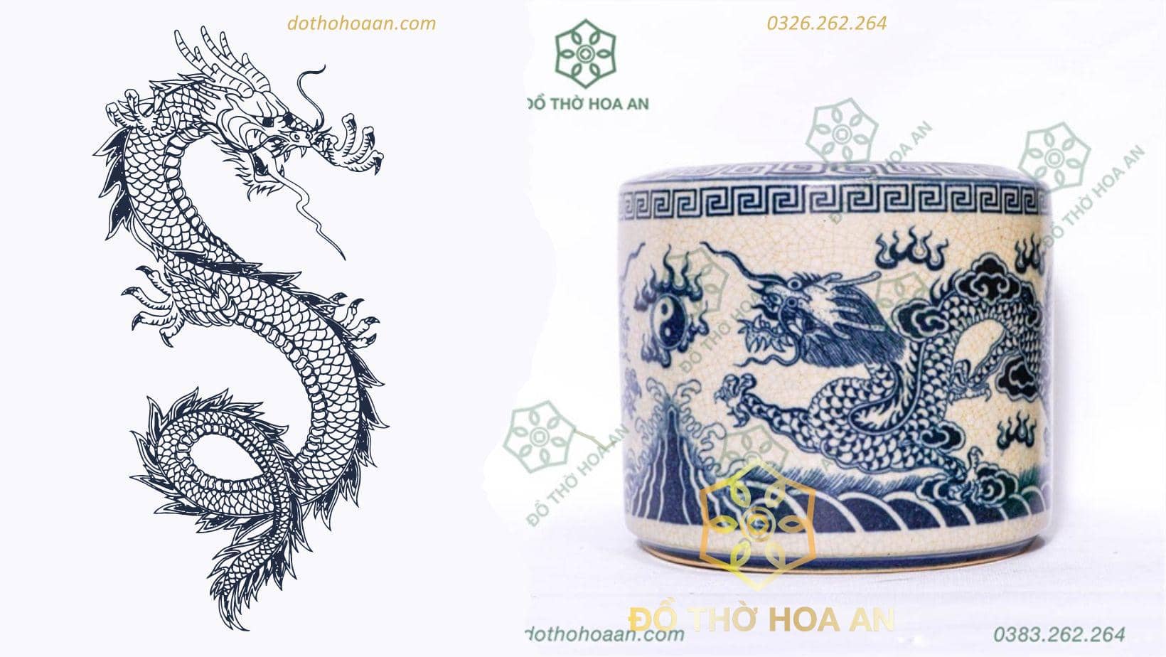 Ý nghĩa của Bát hương Rồng Ý nghĩa của Bát hương Rồng