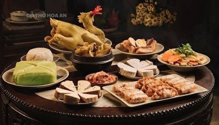 Mâm lễ cúng Giao Thừa Mâm lễ cúng Giao Thừa