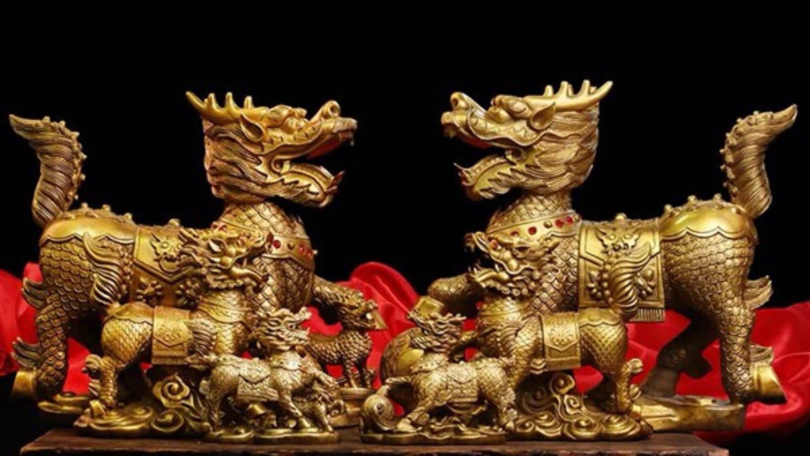 Cách đặt Kỳ Lân phong thủy Cách đặt Kỳ Lân phong thủy