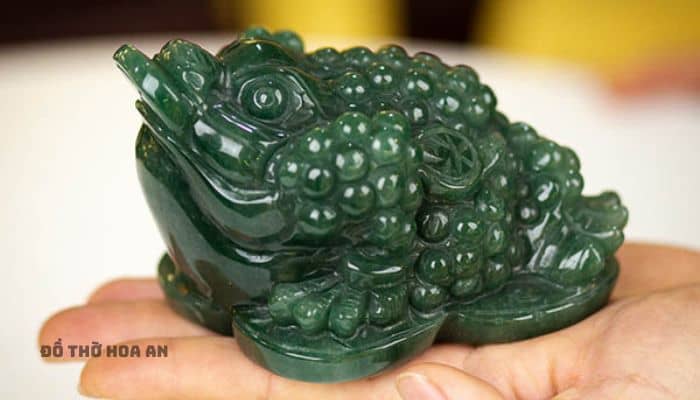 Linh vật Thiềm Thừ có nguồn gốc là một yêu tinh được thu phục
